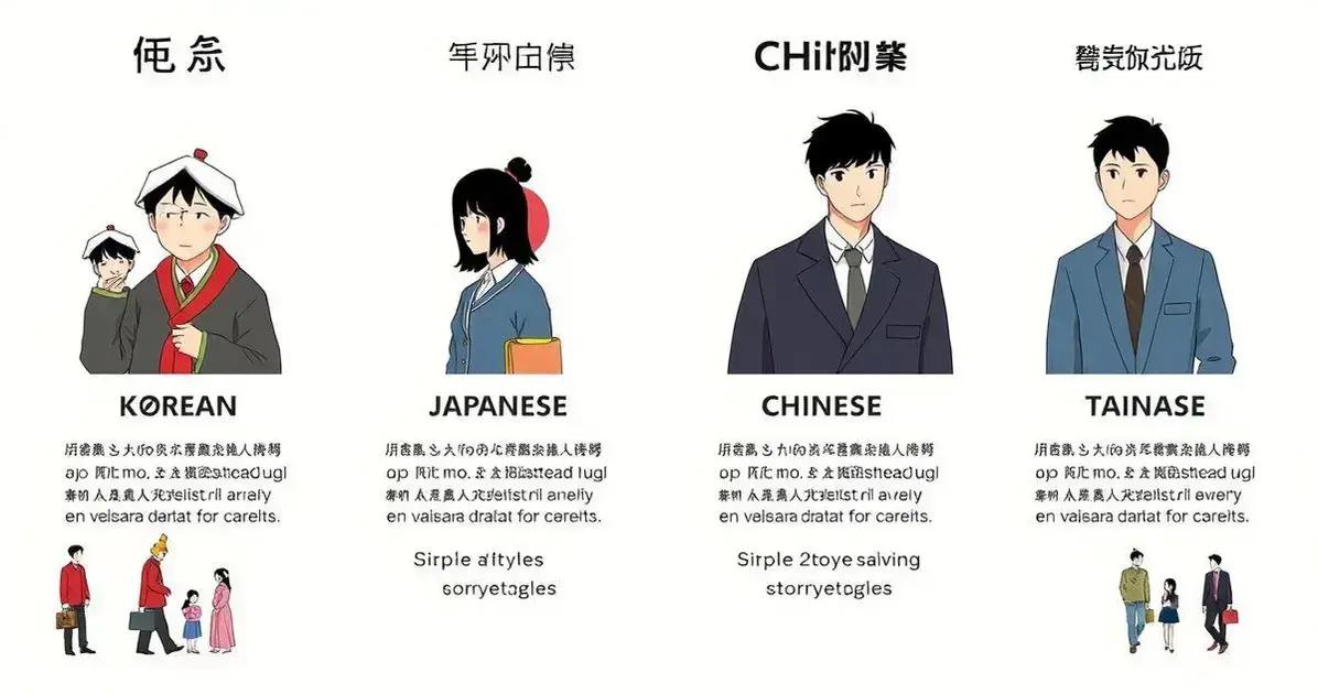 Diferencias entre Korean y Asian Dramas