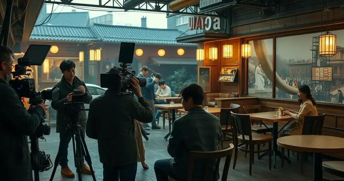 Behind the Scenes of K-Drama Mini Romantic Productions