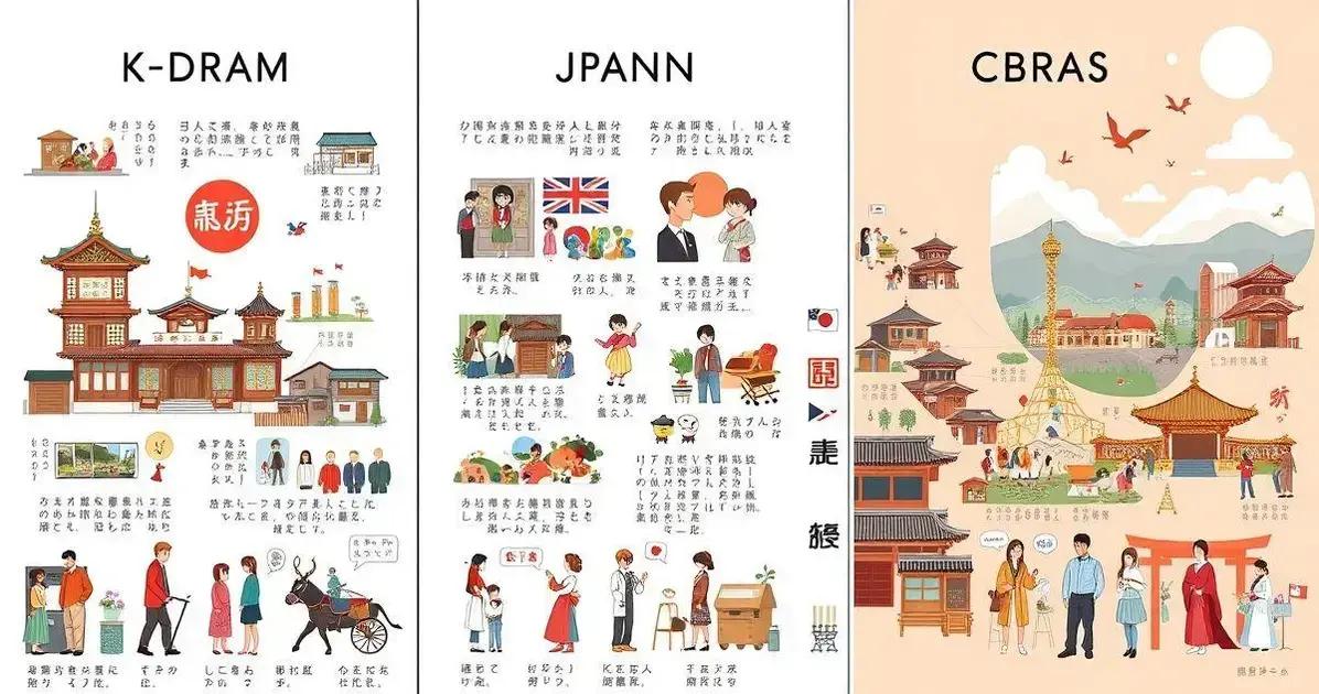 Diferencias entre K-drama y otras series asiáticas